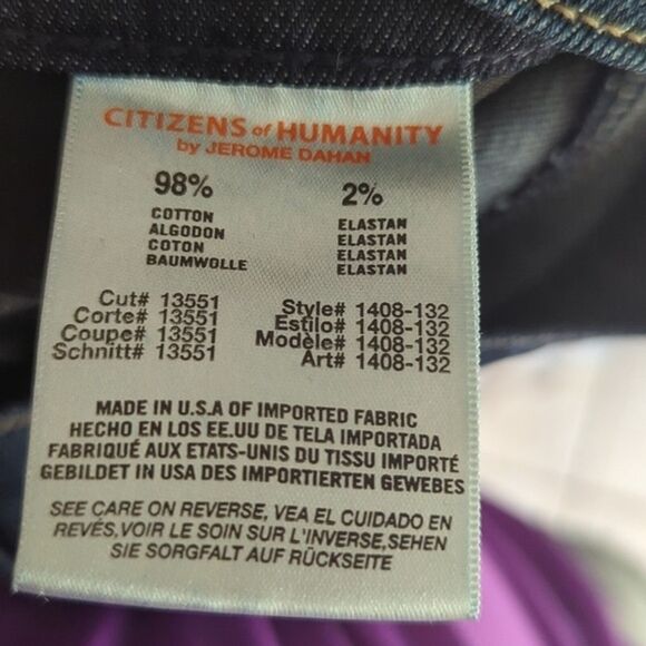 Citizens of Humanity by Jerome Dahan Intimate Med Wash Rise Bootcut Jeans 30x32 - Picture 9 of 11